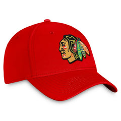 Chicago Blackhawks Fanatics Core Primary Logo Flex Hat -  NHL Hats