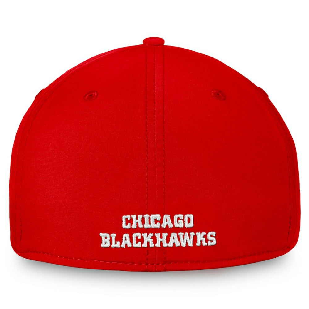 Chicago Blackhawks Fanatics Core Primary Logo Flex Hat -  NHL Hats