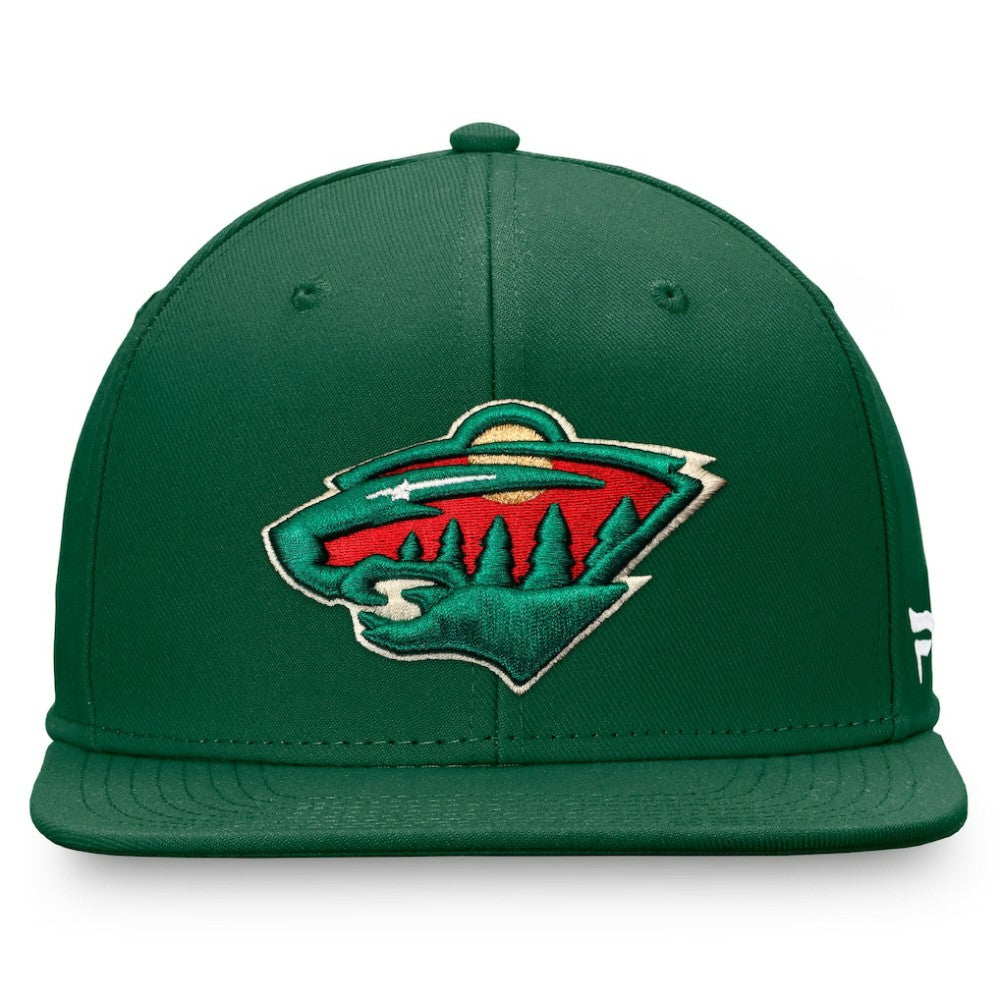 Minnesota Wild Fanatics Primary Logo Snapback Hat -  NHL Hats
