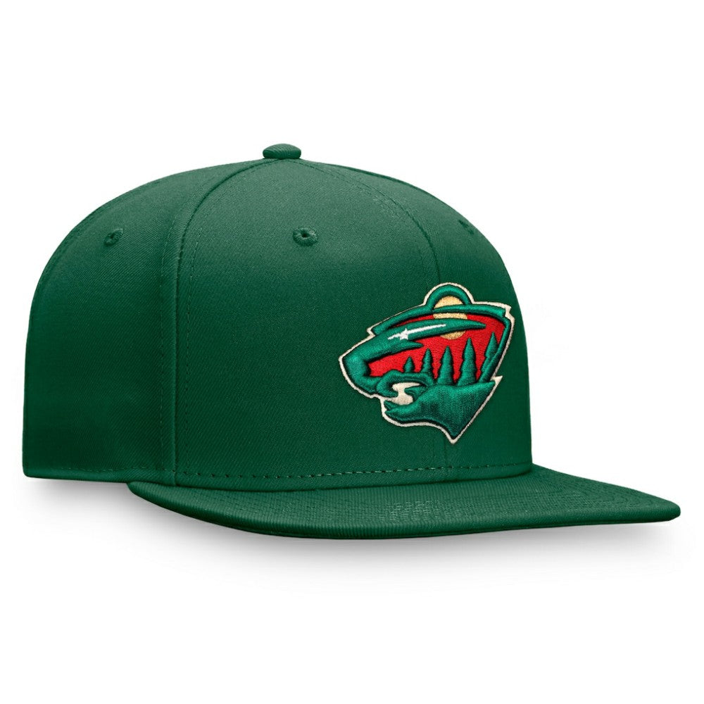 Minnesota Wild Fanatics Primary Logo Snapback Hat -  NHL Hats