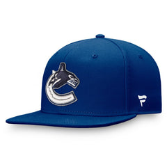 Vancouver Canucks Fanatics Primary Logo Snapback Hat -  NHL Hats