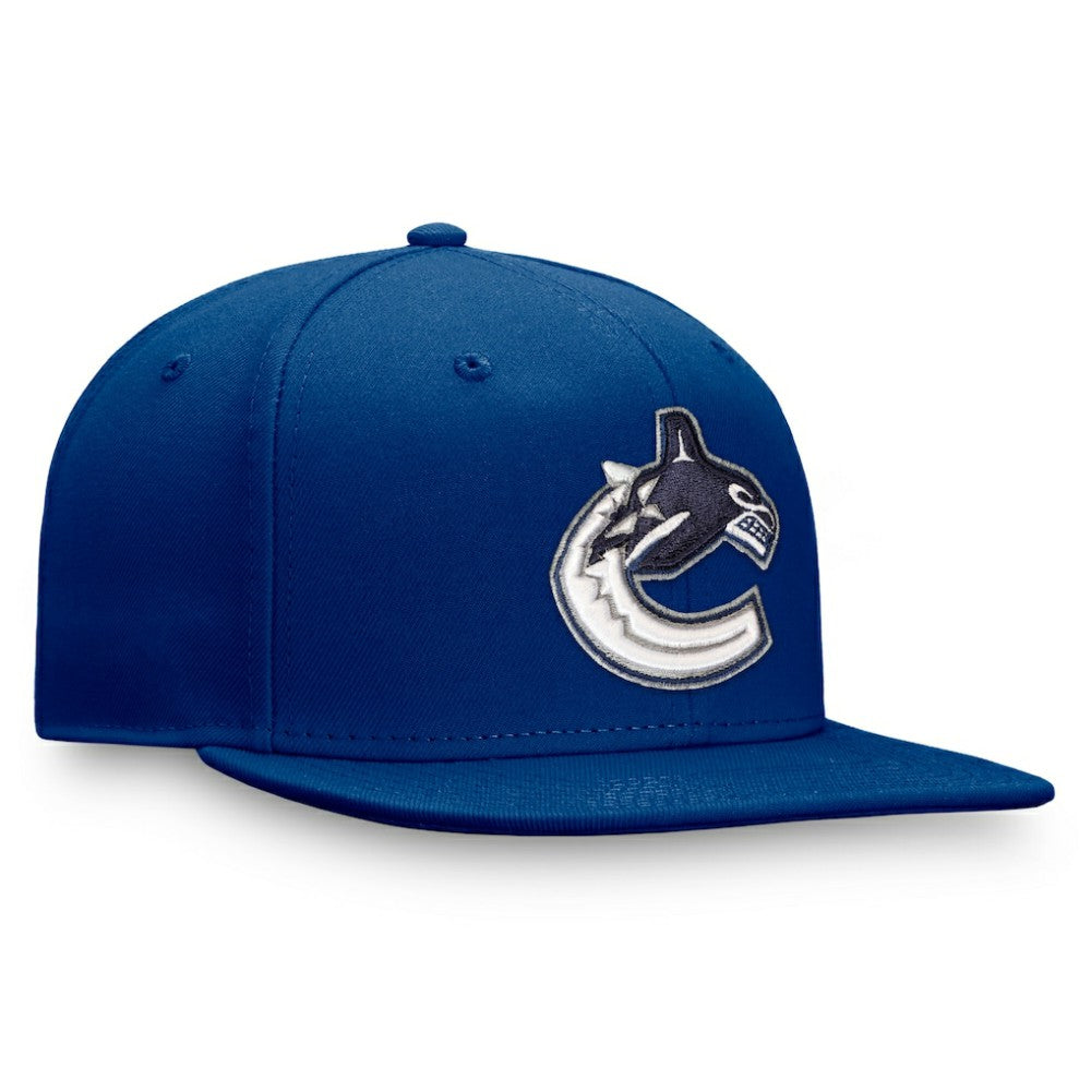Vancouver Canucks Fanatics Primary Logo Snapback Hat -  NHL Hats