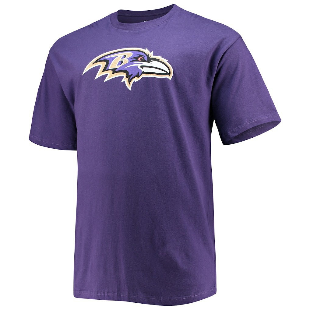 Baltimore Ravens Lamar Jackson  Big & Tall Player Name & Number T-Shirt | NFL Discount