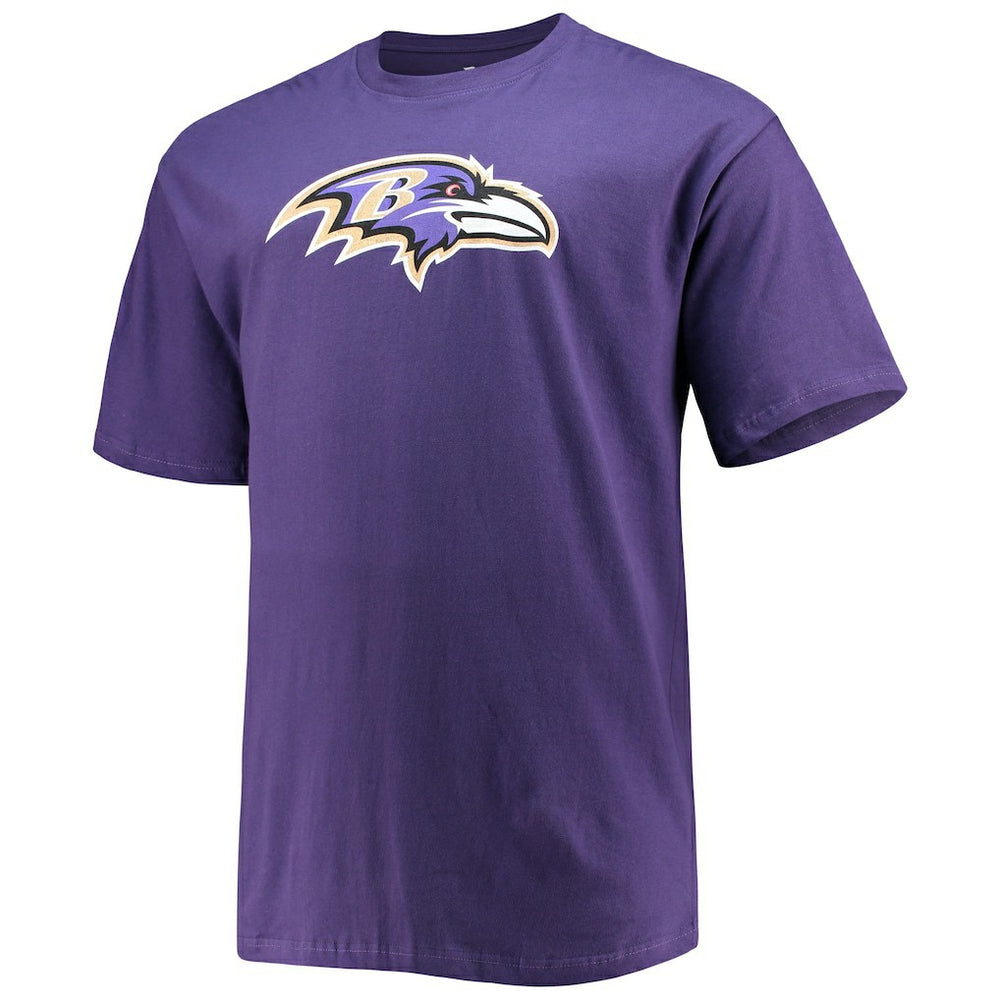 Baltimore Ravens Lamar Jackson  Big & Tall Player Name & Number T-Shirt | NFL Discount