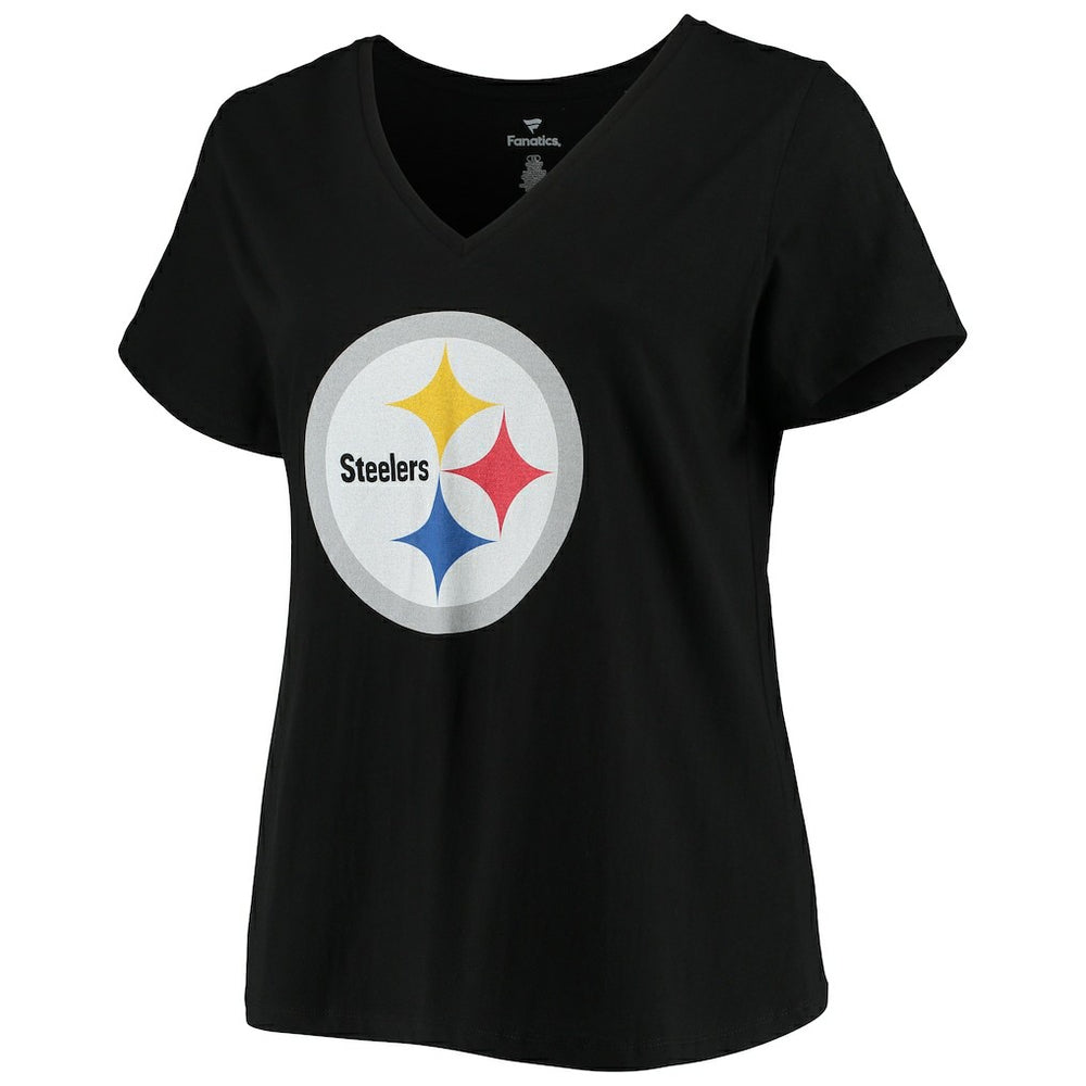 Pittsburgh Steelers T.J. Watt  Women's Plus Size Name & Number V-Neck T-Shirt | NFL Online