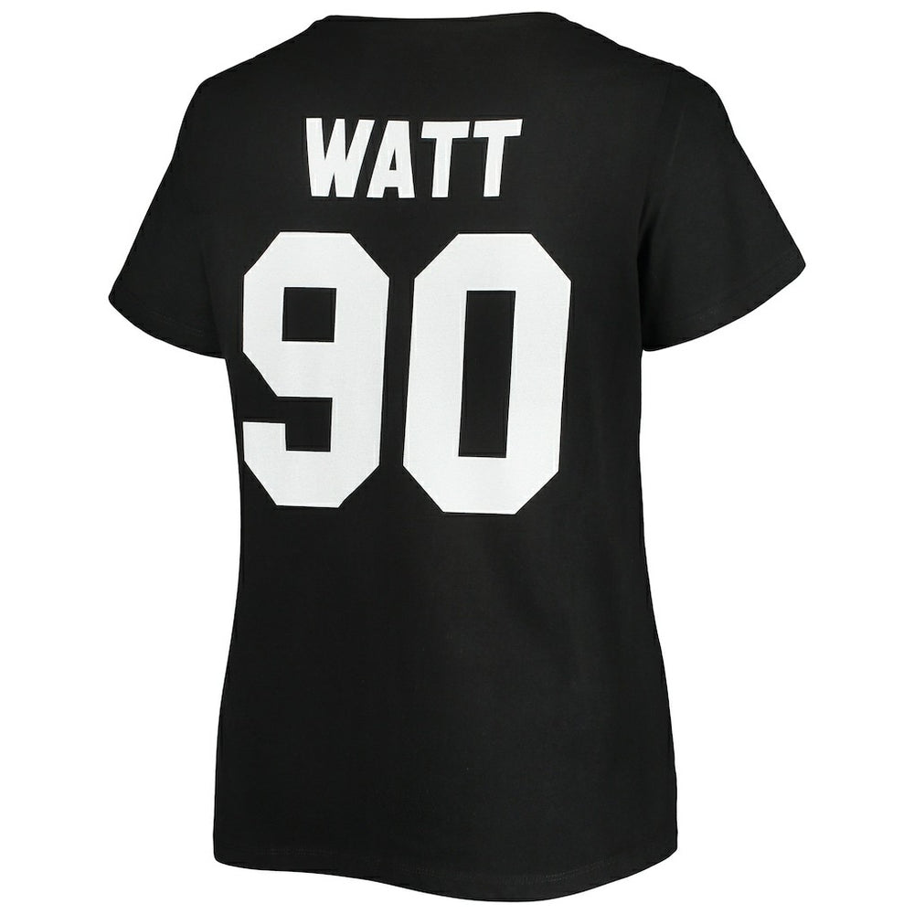 Pittsburgh Steelers T.J. Watt  Women's Plus Size Name & Number V-Neck T-Shirt | NFL Online