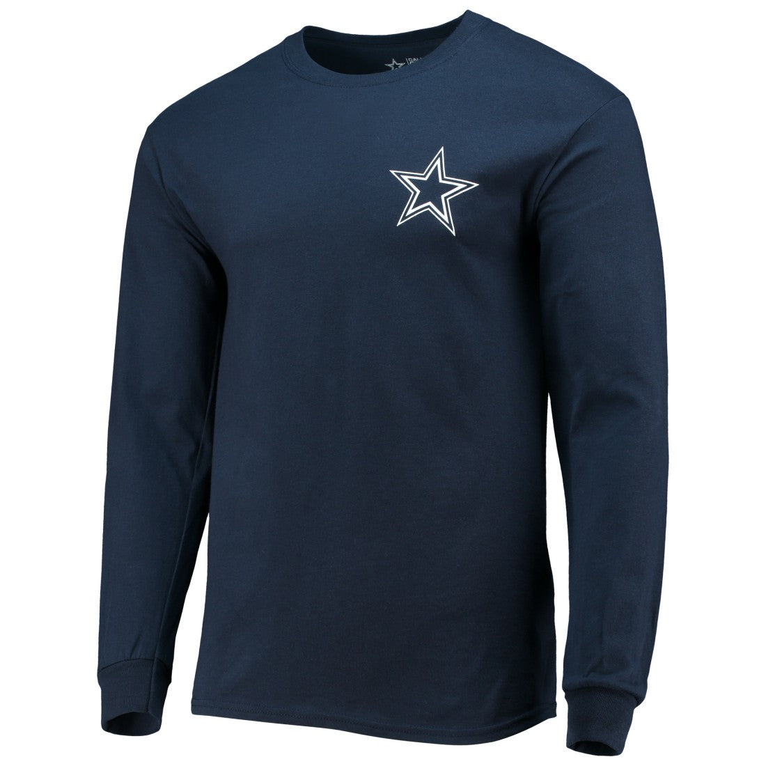 Dallas Cowboys #1 Dad Long Sleeve T-Shirt | NFL New