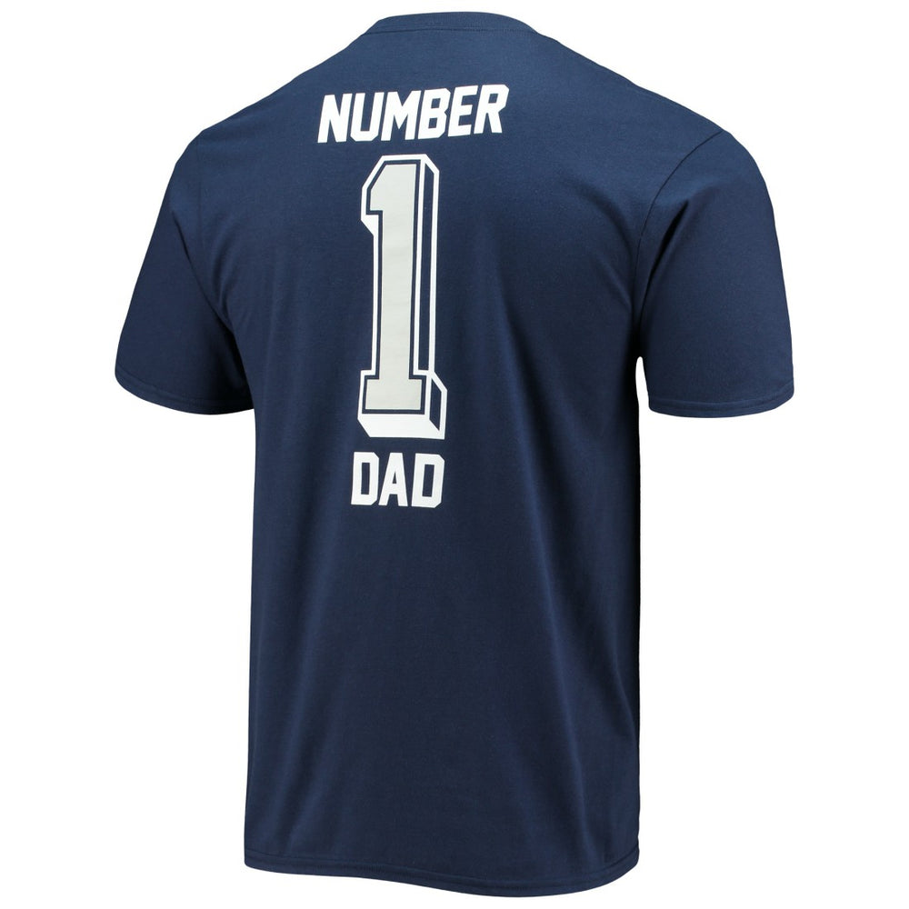 Dallas Cowboys #1 Dad T-Shirt | NFL On sale