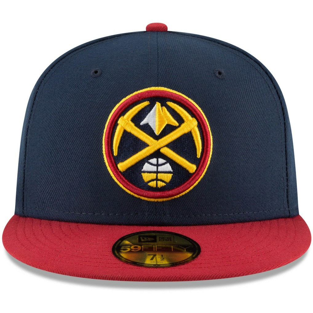 Navy/Red Denver Nuggets 2-Tone 59FIFTY Fitted Hat sale | NBA