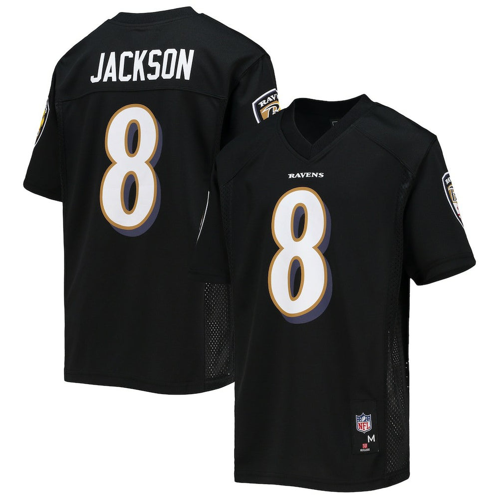 Baltimore Ravens Lamar Jackson  Youth Replica Player Jersey | NFL New