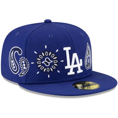 Los Angeles Dodgers New Era Paisley Elements 59FIFTY Fitted Hat - MLB Hats
