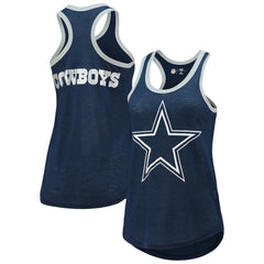 Dallas Cowboys G-III 4Her by Carl Banks Women's Tater Burnout Tank Top | NFL Hot