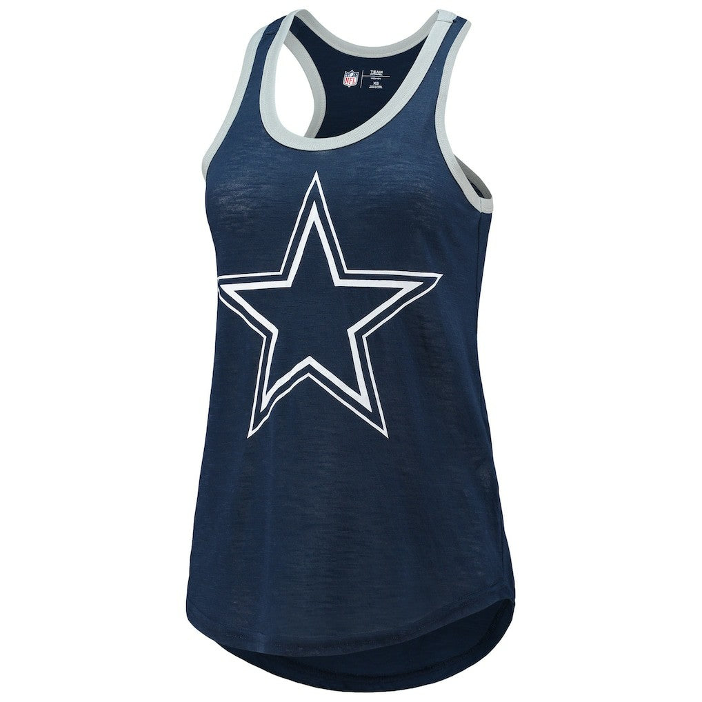 Dallas Cowboys G-III 4Her by Carl Banks Women's Tater Burnout Tank Top | NFL Hot