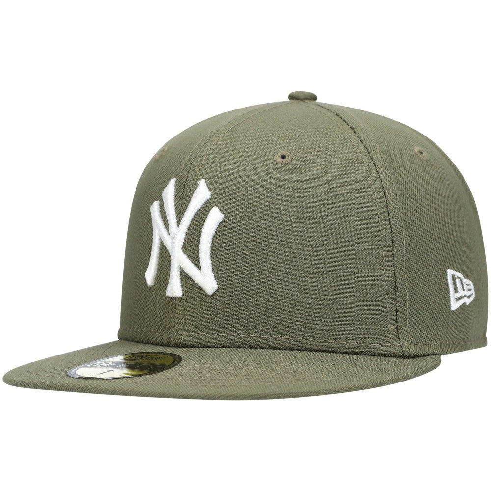 New York Yankees New Era White Logo 59FIFTY Fitted Hat - MLB Hats