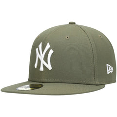 New York Yankees New Era White Logo 59FIFTY Fitted Hat - MLB Hats