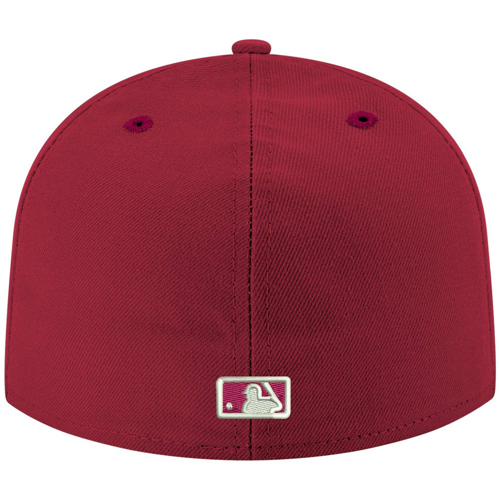 Miami Marlins New Era White Logo 59FIFTY Fitted Hat - MLB Hats