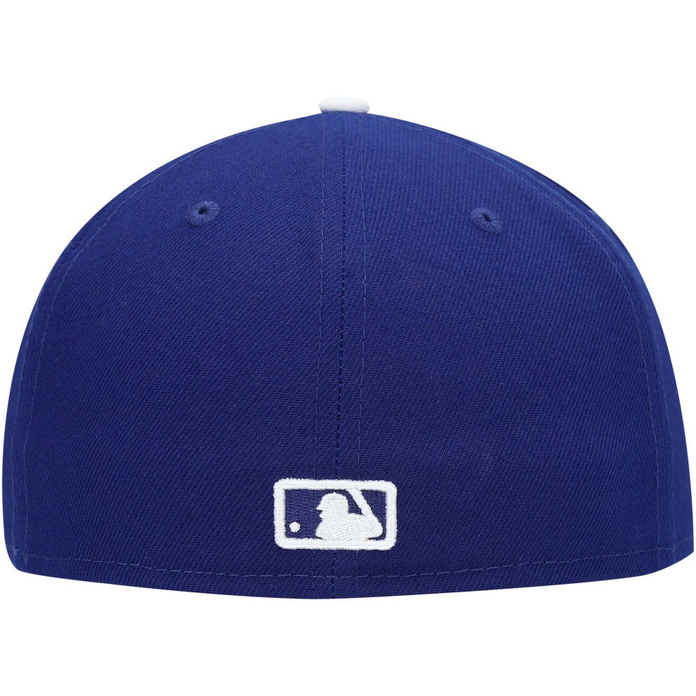 Los Angeles Dodgers New Era White Logo 59FIFTY Fitted Hat - MLB Hats