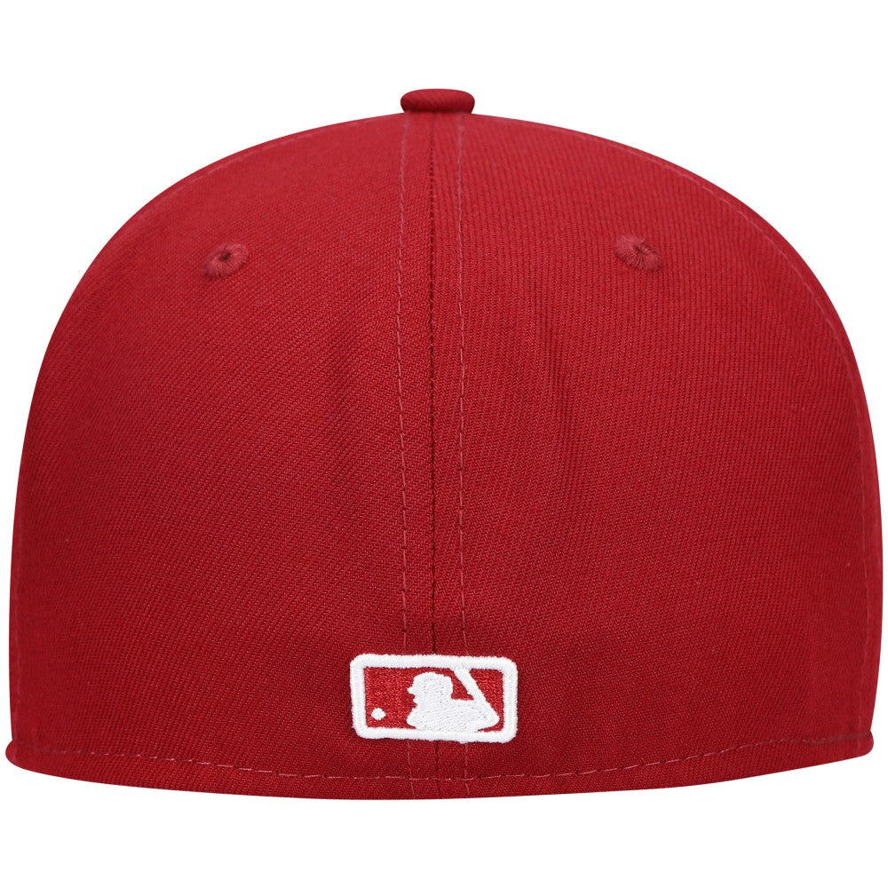 Milwaukee Brewers New Era White Logo 59FIFTY Fitted Hat - MLB Hats