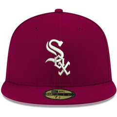 Chicago White Sox New Era White Logo 59FIFTY Fitted Hat - MLB Hats