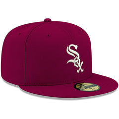 Chicago White Sox New Era White Logo 59FIFTY Fitted Hat - MLB Hats