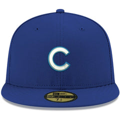 Chicago Cubs New Era White Logo 59FIFTY Fitted Hat - MLB Hats