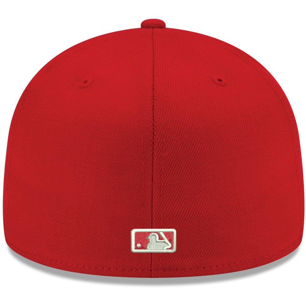 Los Angeles Angels New Era White Logo 59FIFTY Fitted Hat - MLB Hats