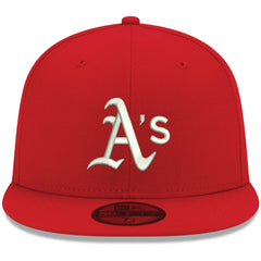 Athletics New Era White Logo 59FIFTY Fitted Hat - MLB Hats