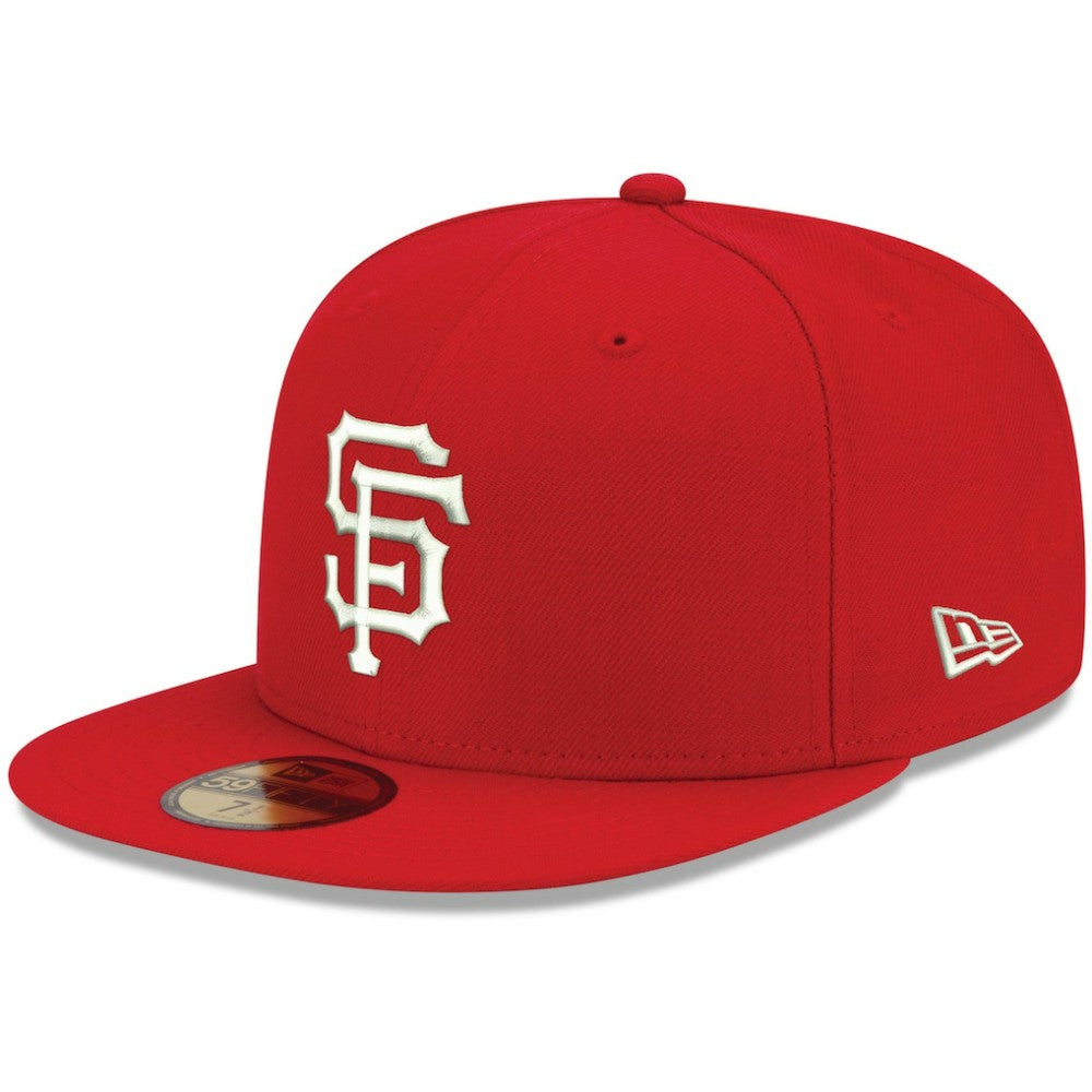 San Francisco Giants New Era White Logo 59FIFTY Fitted Hat - MLB Hats