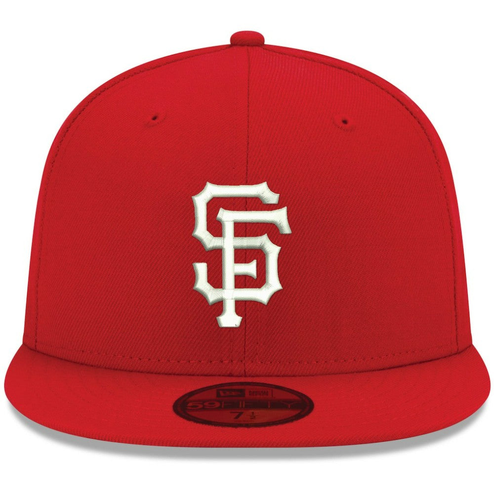 San Francisco Giants New Era White Logo 59FIFTY Fitted Hat - MLB Hats