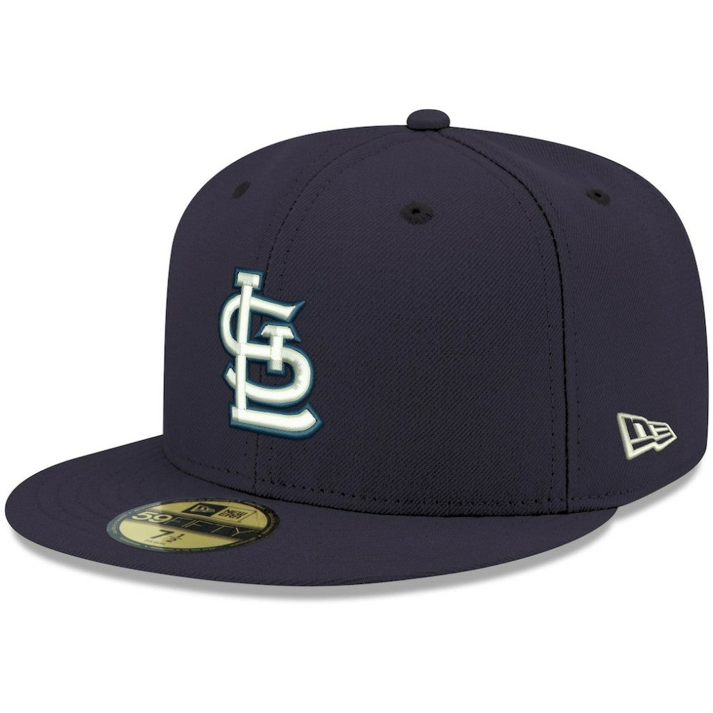 St. Louis Cardinals New Era White Logo 59FIFTY Fitted Hat - MLB Hats