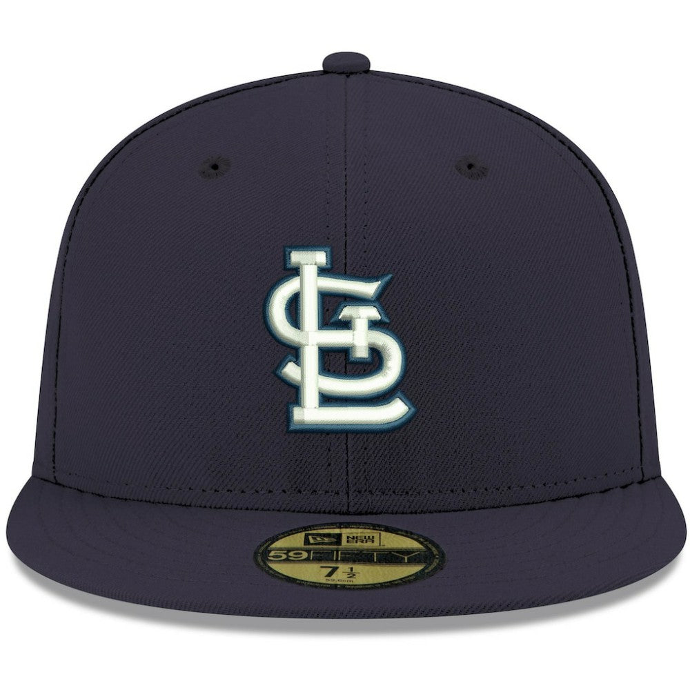 St. Louis Cardinals New Era White Logo 59FIFTY Fitted Hat - MLB Hats