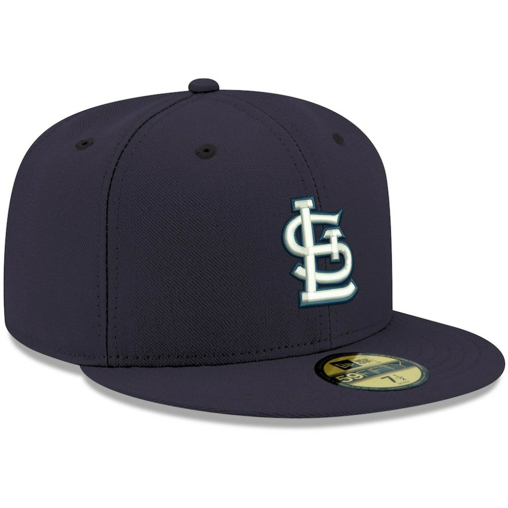 St. Louis Cardinals New Era White Logo 59FIFTY Fitted Hat - MLB Hats