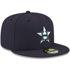 Houston Astros New Era White Logo 59FIFTY Fitted Hat - MLB Hats