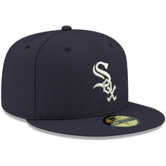 Chicago White Sox New Era White Logo 59FIFTY Fitted Hat - MLB Hats
