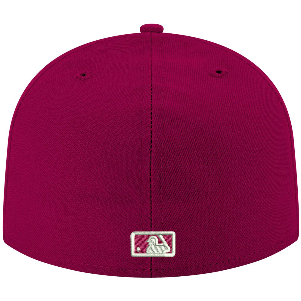Kansas City Royals New Era White Logo 59FIFTY Fitted Hat - MLB Hats
