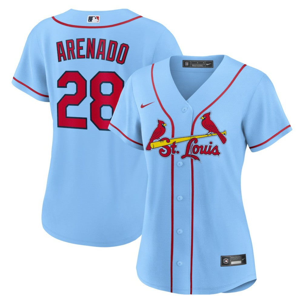Nolan Arenado St. Louis Cardinals Nike Women's Alternate Replica Player Jersey - MLB Jerseys