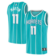 Teal Cody Martin Charlotte Hornets Fast Break Replica Jersey | NBA