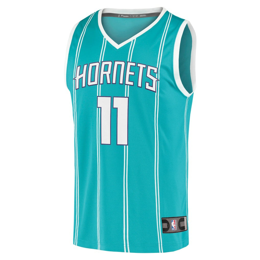 Teal Cody Martin Charlotte Hornets Fast Break Replica Jersey | NBA
