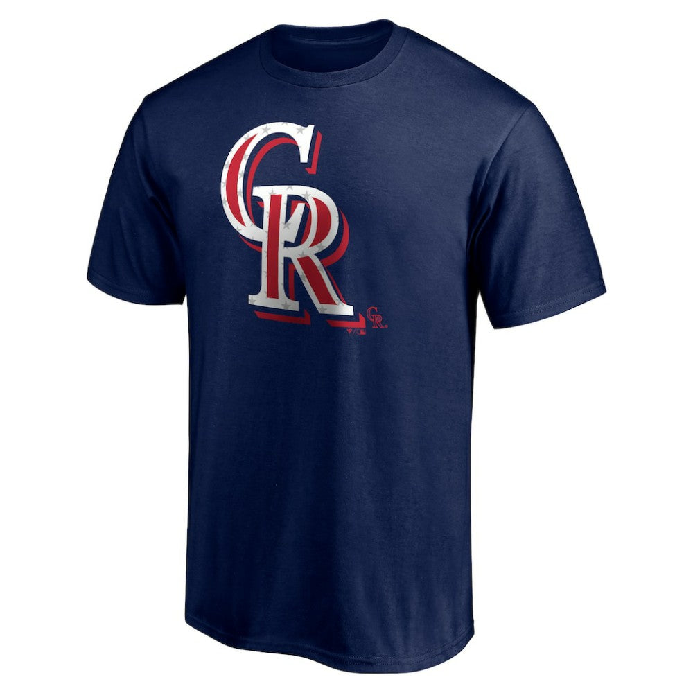 Colorado Rockies Red White and Team T-Shirt - MLB T-shirts
