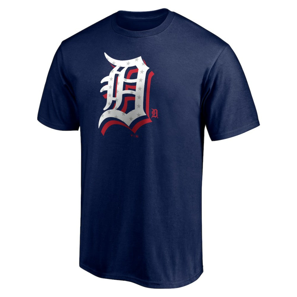 Detroit Tigers Red White and Team T-Shirt - MLB T-shirts