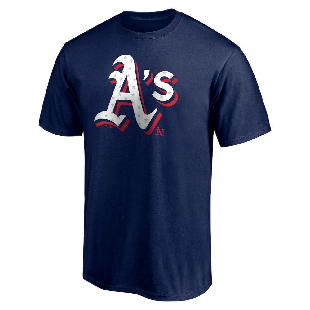 Athletics Red White and Team T-Shirt - MLB T-shirts