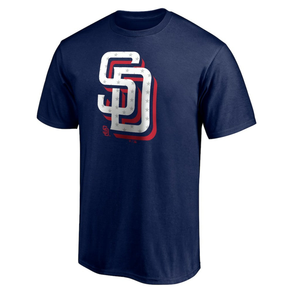 San Diego Padres Red White and Team T-Shirt - MLB T-shirts