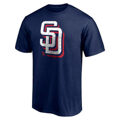 San Diego Padres Red White and Team T-Shirt - MLB T-shirts
