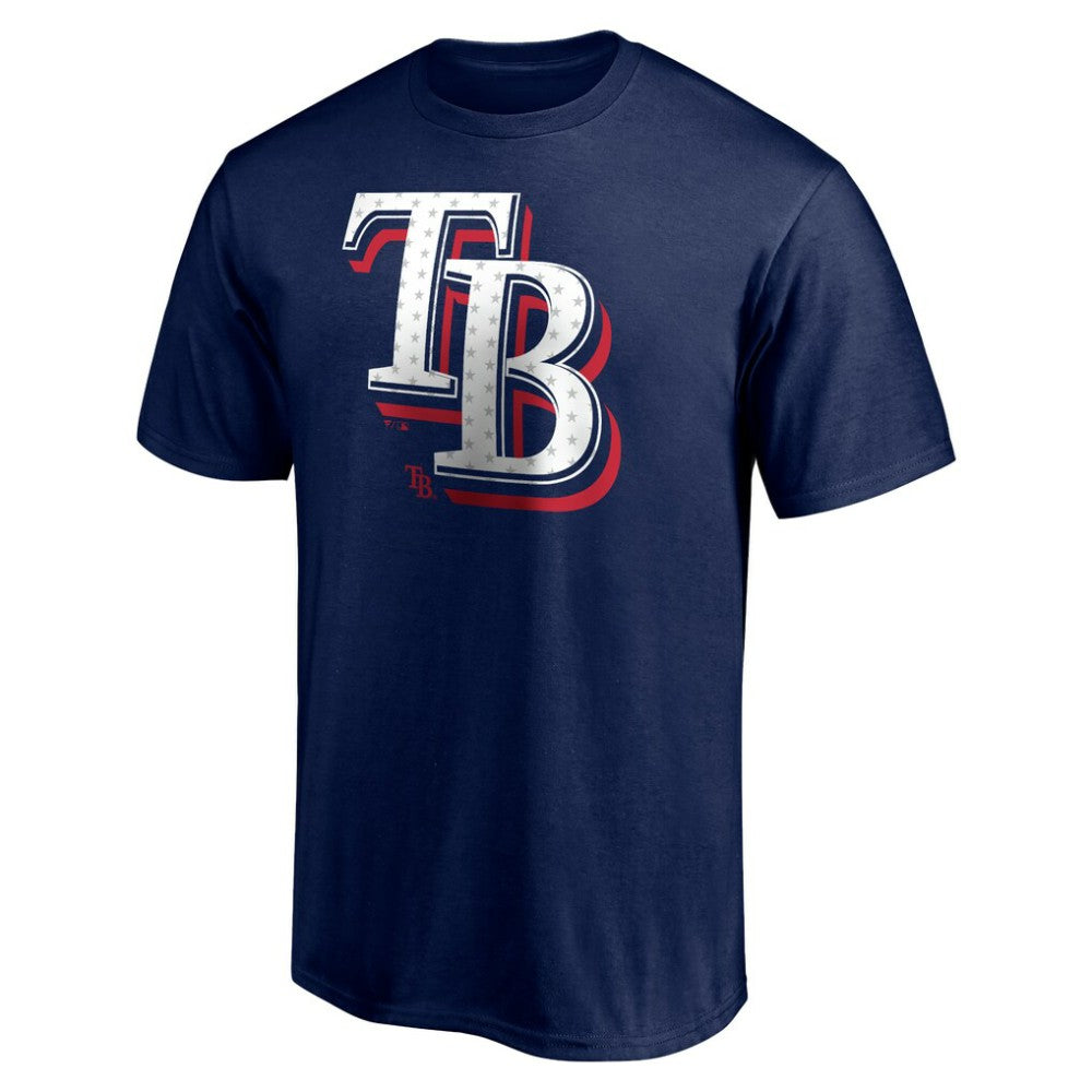 Tampa Bay Rays Red White and Team T-Shirt - MLB T-shirts