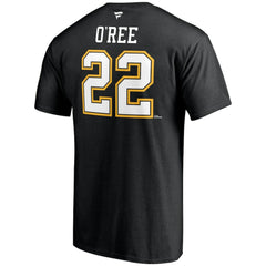 Willie O'Ree Boston Bruins Fanatics Authentic Stack Retired Player Name & Number T-Shirt -  NHL T-shirts