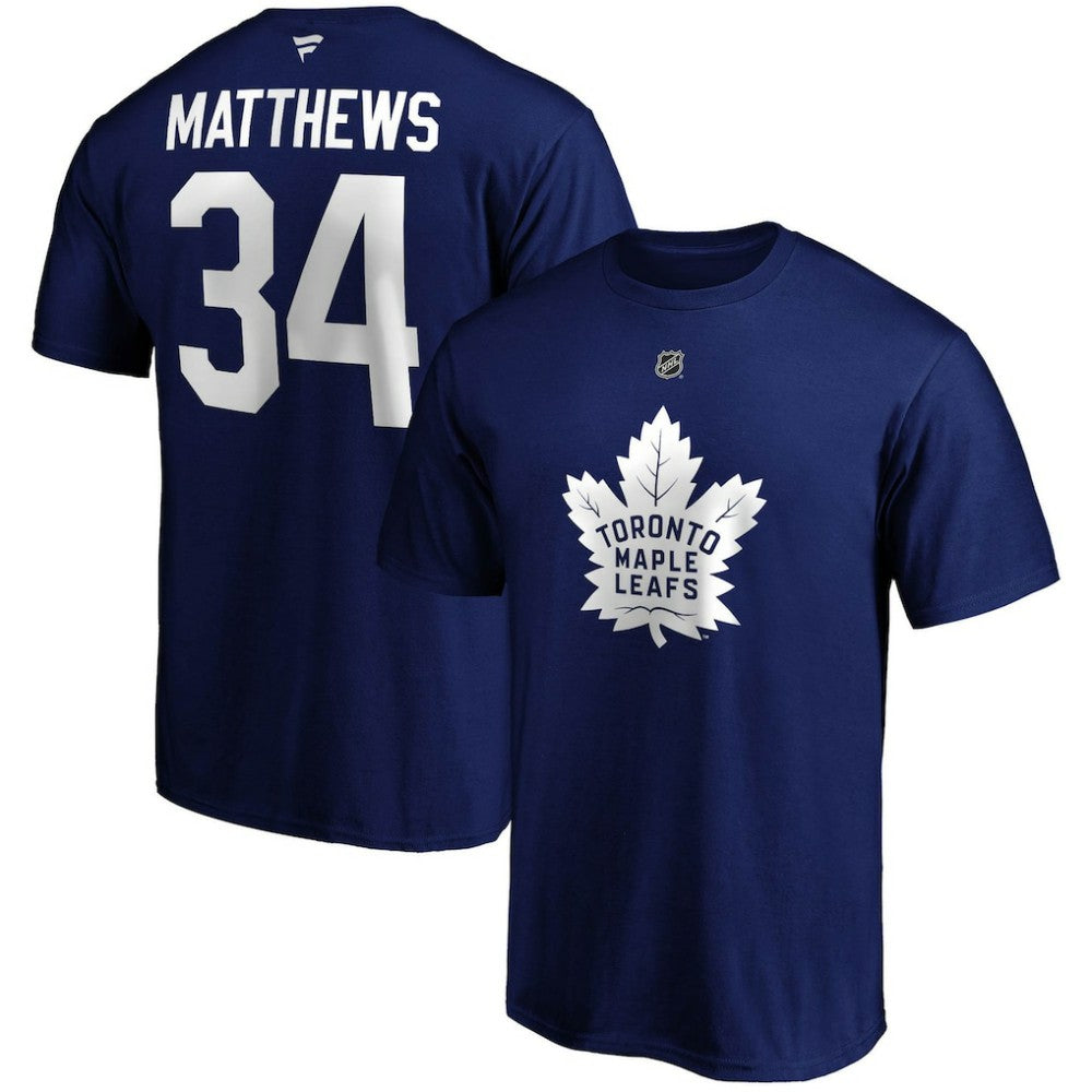 Auston Matthews Toronto Maple Leafs Fanatics Big & Tall Name & Number T-Shirt -  NHL T-shirts