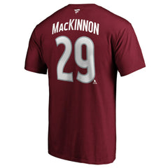 Nathan MacKinnon Colorado Avalanche Fanatics Big & Tall Name & Number T-Shirt -  NHL T-shirts