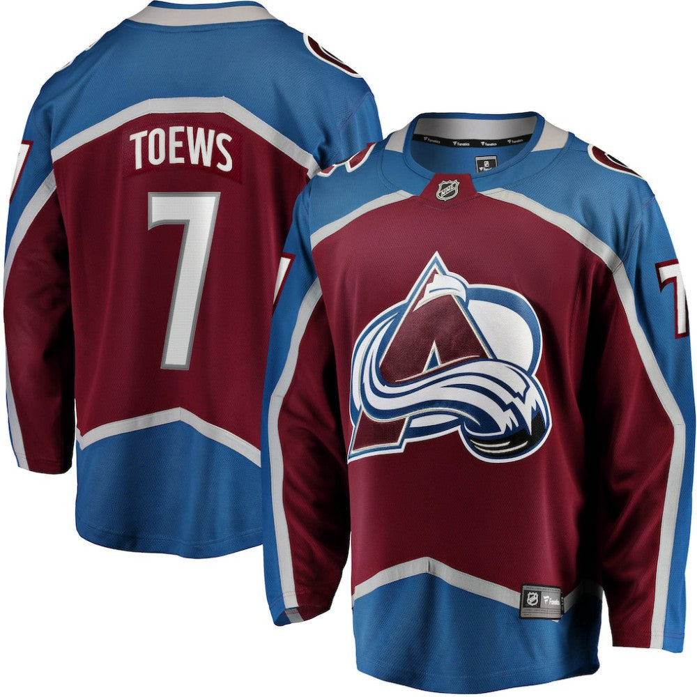 Devon Toews Colorado Avalanche Fanatics Home Breakaway Player Jersey -  NHL Jerseys