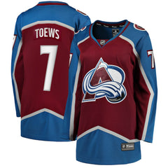 Devon Toews Colorado Avalanche Fanatics Women's Home Breakaway Player Jersey -  NHL Jerseys