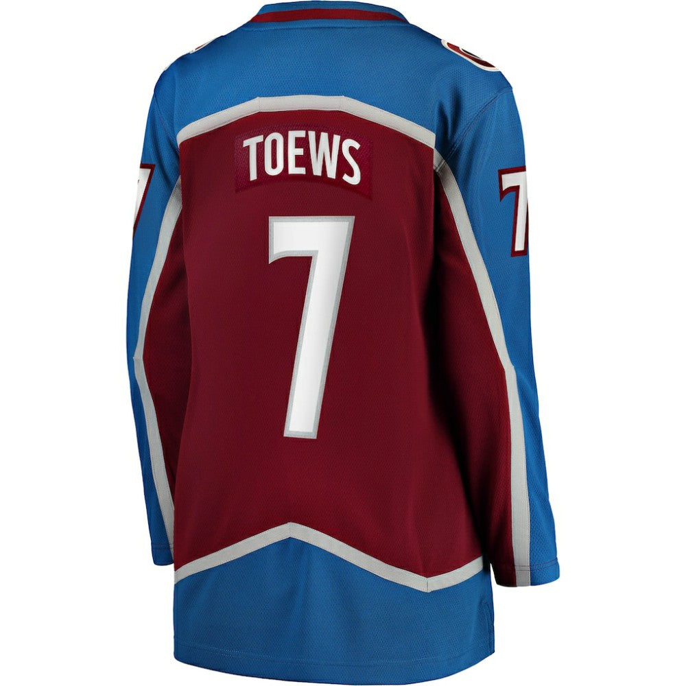 Devon Toews Colorado Avalanche Fanatics Women's Home Breakaway Player Jersey -  NHL Jerseys
